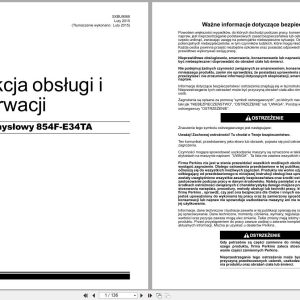 Perkins Engine 854F E34TA Operation And Maintenance Manual SXBU9068 2015 PL (1)