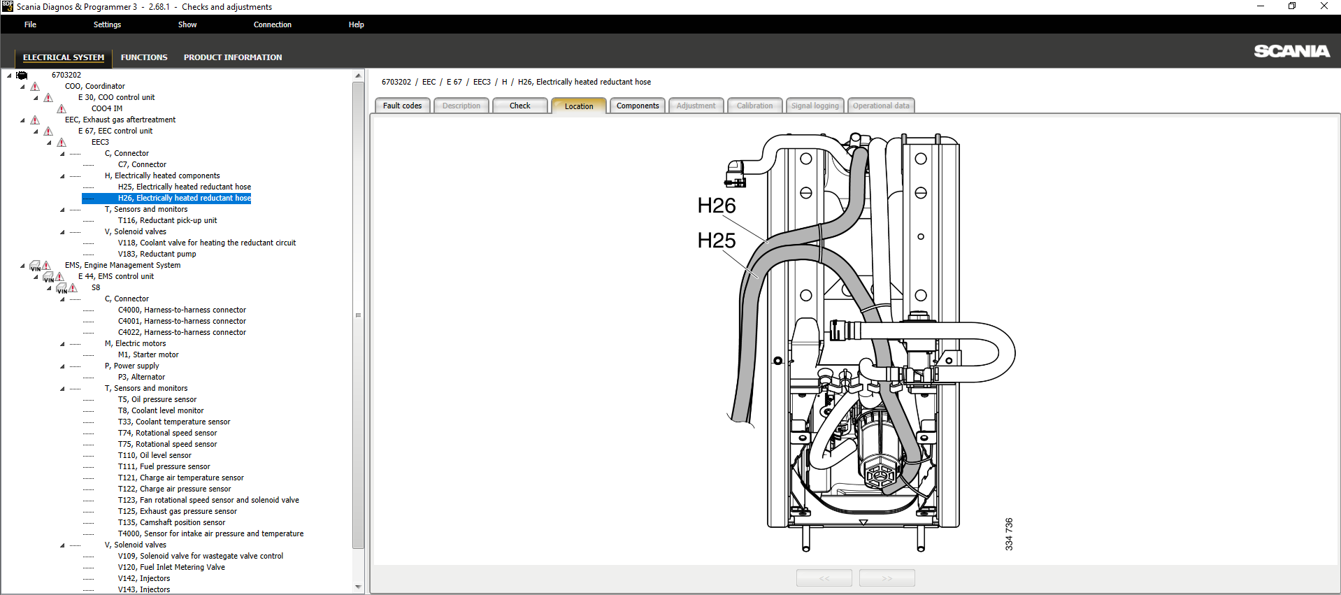 Scania SDP3 2.68.2.6 2512 Diagnostic Programmer 3 Engines 3