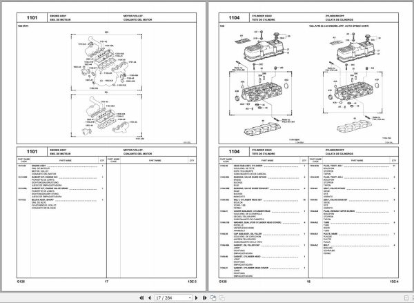 Toyota Forklift 62 8FD10 35 62 8FDK20 30 Parts Catalog G125 4 (2)