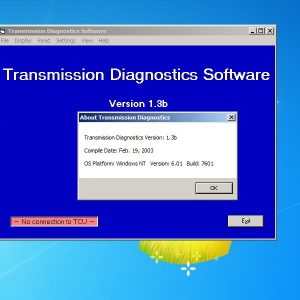 Transmissions Diagnostic Software v1.3b 02.2003 1
