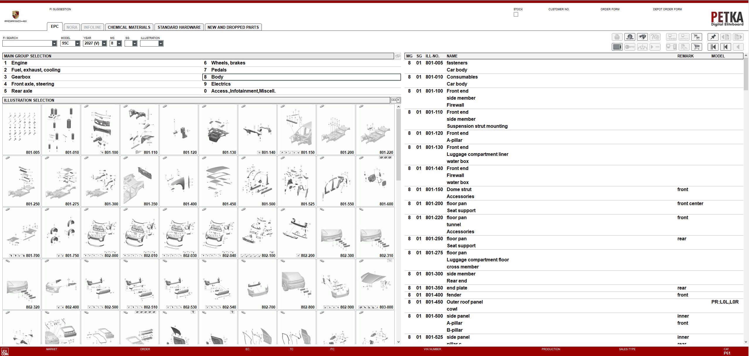 VMware Porsche EPC 8.3 12.2025 845 Spare Parts Catalog 3