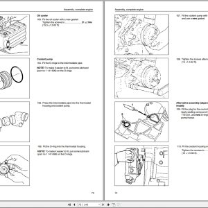 Volvo Penta Engine TD520GE To TAD733GE Workshop Manual Group 20 26 Product Code 7740922 2007 (3)