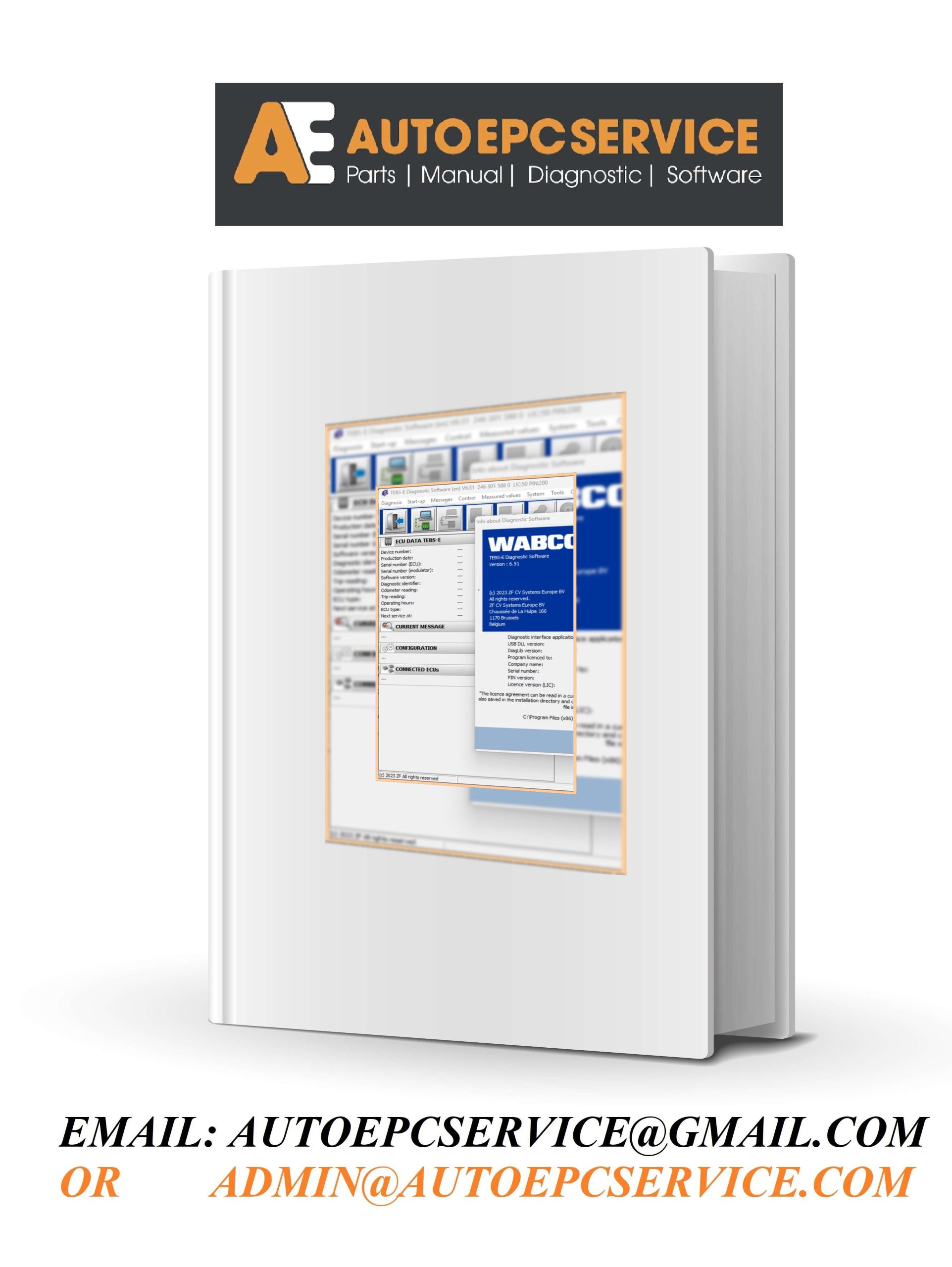 WABCO TEBS E 6.51 Diagnostic Solution Service Installation Cover
