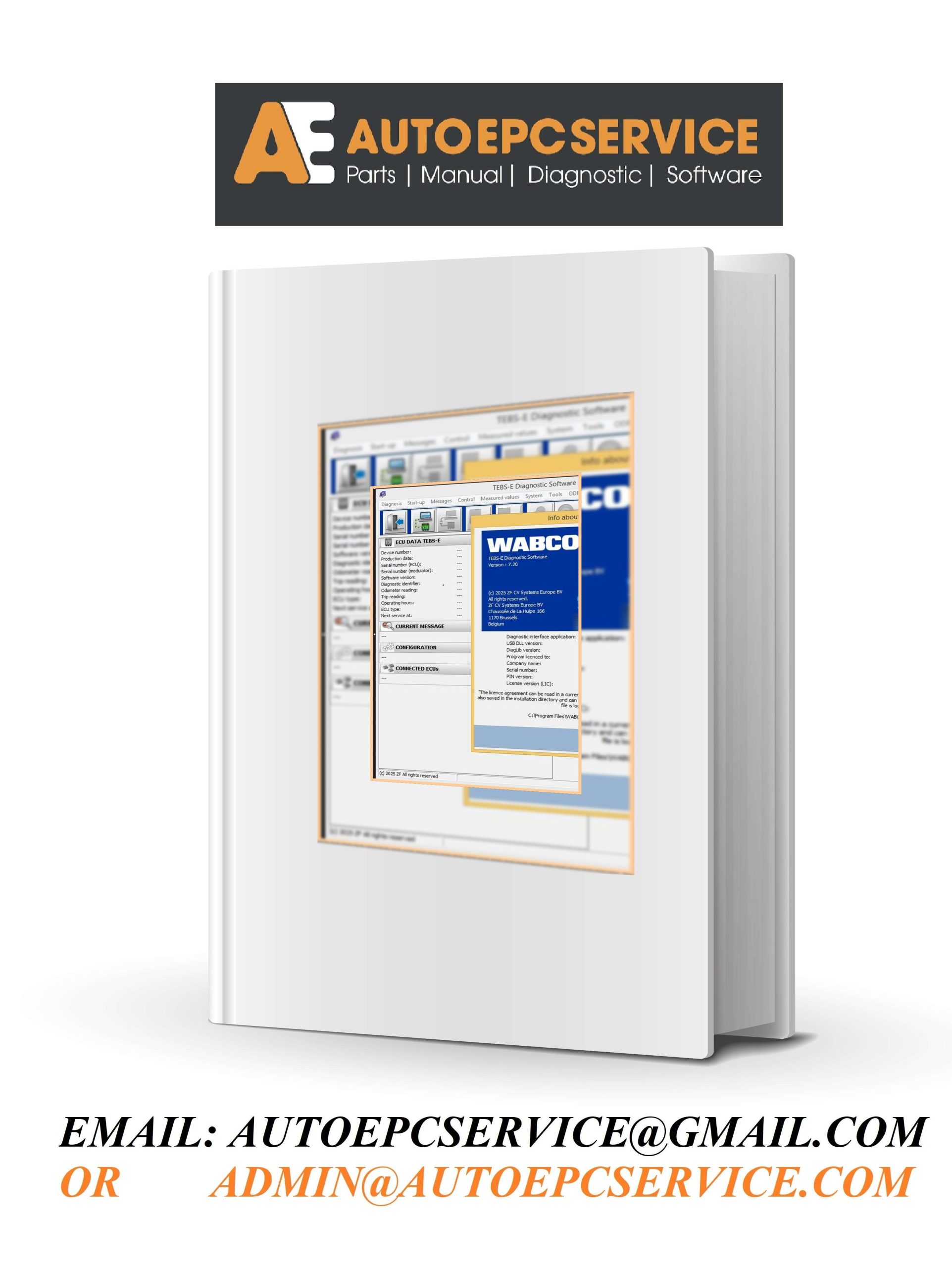 WABCO TEBS E 7.20 Diagnostic Solution Service Installation Cover