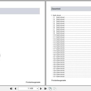 Weidemann Front Loader Spare Parts List PL (1)