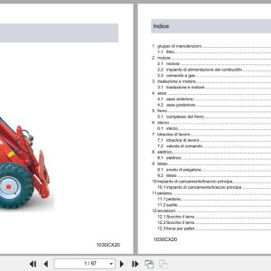 Weidemann Wheel Loader 1030CX20 Spare Parts Catalog IT (1)