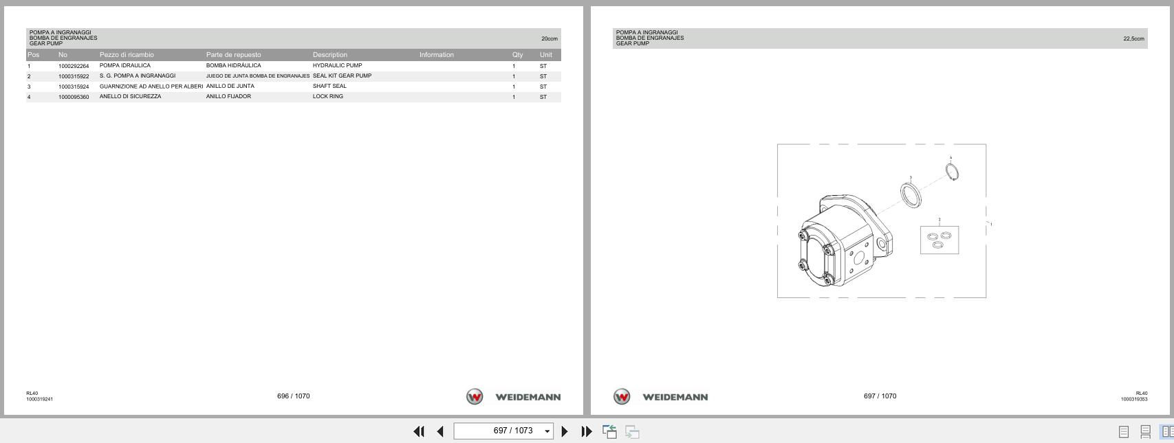 Weidemann Wheel Loader 2080 RL40 Spare Parts List 1000328530 2016 IT ES EN (3)