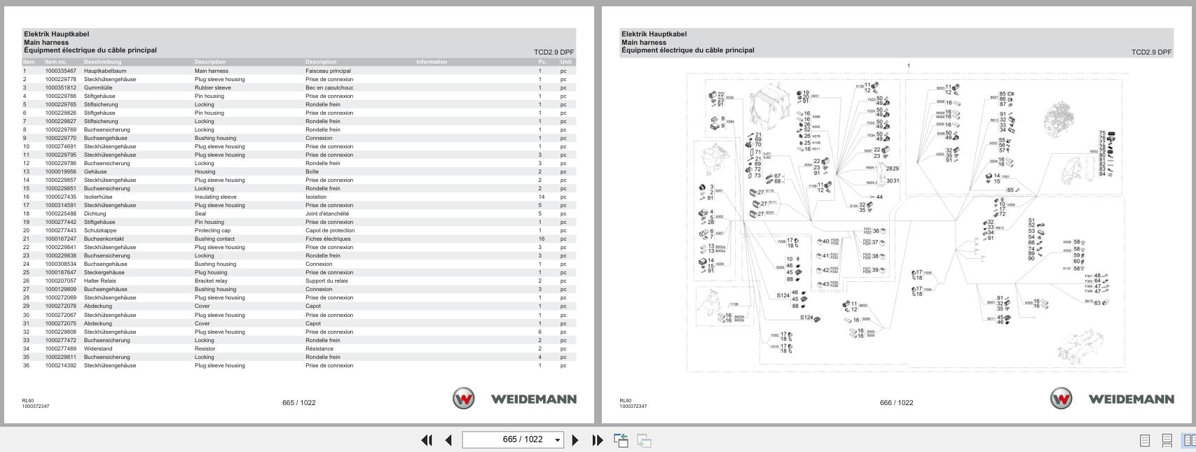 Weidemann Wheel Loader 4080LP RL60 Spare Parts Catalog 1000335534 07.2025 DE EN FR (3)