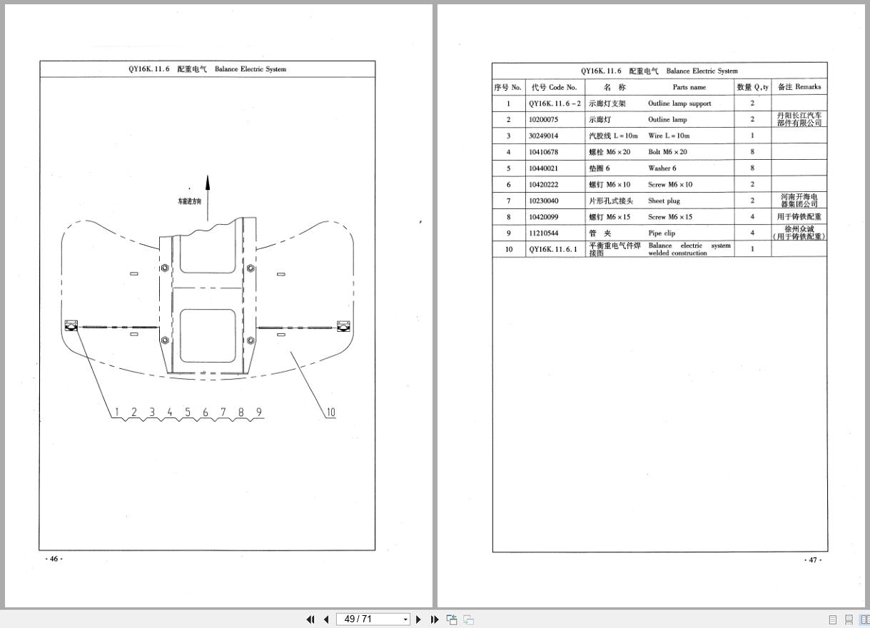 XCMG Crane QY25K Parts Manual EN ZH (2)