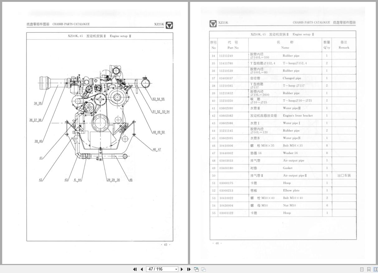 XCMG Crane XZ25K5 Parts Manual EN ZH (2)
