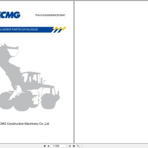 XCMG Excavator XC958 Parts Manual EN (1)