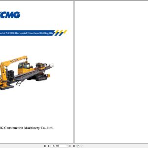 XCMG Horizontal Directional Drilling Rig XZ5060 Operation Manual EN (1)