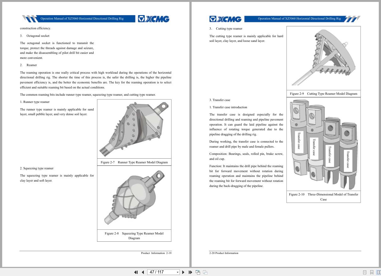XCMG Horizontal Directional Drilling Rig XZ5060 Operation Manual EN (2)