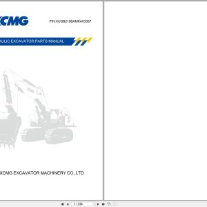 XCMG Hydraulic Excavator XE215C Parts Manual EN (1)