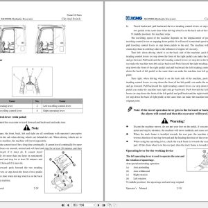 XCMG Hydraulic Excavator XE490DK Operators Manual EOMEN490DK01 01 2019 EN (2)