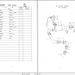 XCMG Roller XS160 XS190 Parts Manual EN ZH (2)