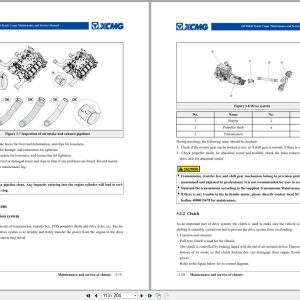 XCMG Truck Crane QY50KD Maintenance and Service Manual 2020 EN (2)