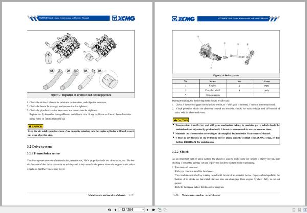 XCMG Truck Crane QY50KD Maintenance and Service Manual 2020 EN (2)