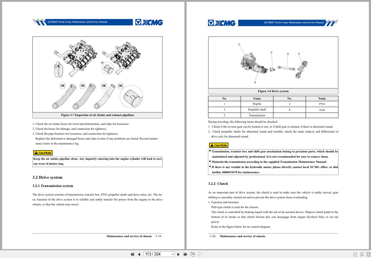 XCMG Truck Crane QY50KD Maintenance and Service Manual 2020 EN (2)