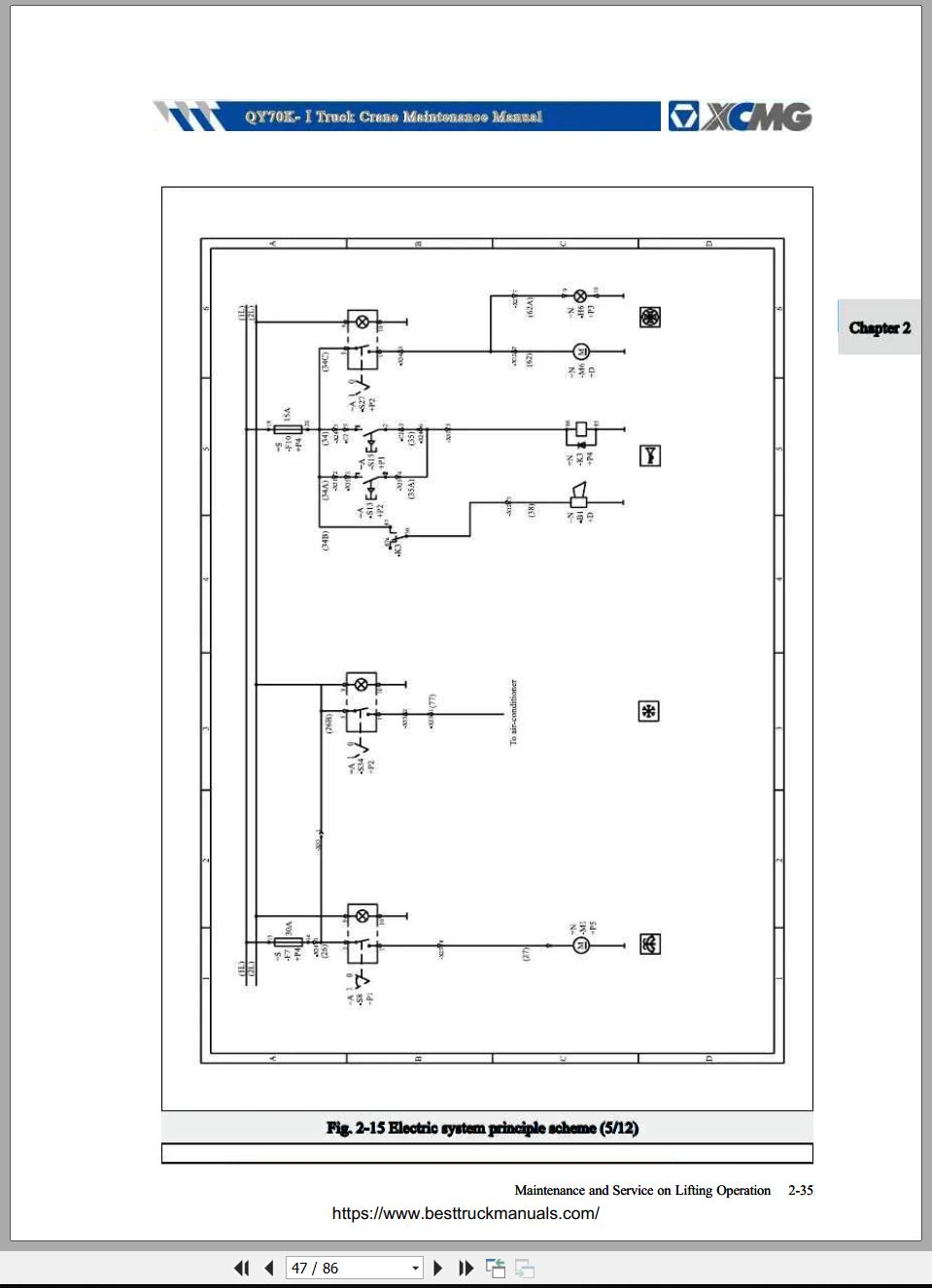 XCMG Truck Crane QY70K I Maintenance Manual EN (3)