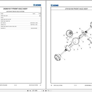 XCMG Wheel Loader LW300KN Parts Catalogue EN (2)