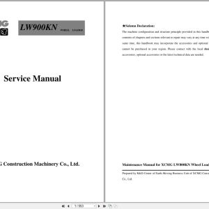 XCMG Wheel Loader LW900KN Service Manual EN (1)