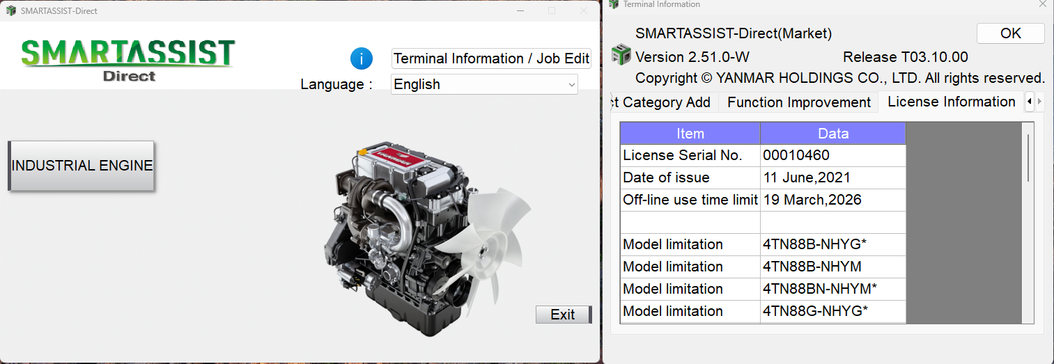 YANMAR SMART ASSIST ENGINE V2.51 12.2025 Remote Installation 1