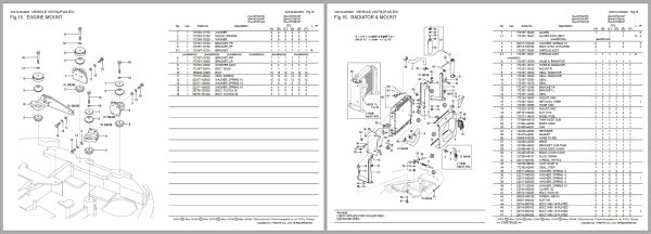 Yanmar Crawler Backhoe V1070 Series Parts Catalog 0CK10 M33003EN 2017 (2)