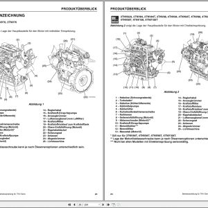Yanmar Engine 2Tnv70 To 4Tnv106T Operations Instructions Manual 0Atnv D00100 2005 De (2)