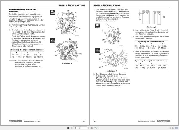 Yanmar Engine 2Tnv70 To 4Tnv106T Operations Instructions Manual 0Atnv D00100 2005 De (3)