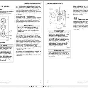 Yanmar Engine 2TNV70 To 4TNV106T Operations Instructions Manual 0ATNV Y00100 2005 PL (2)