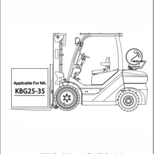 Baoli Forklift KBG25 KBG30 KBG35 Operation Manual ES 1