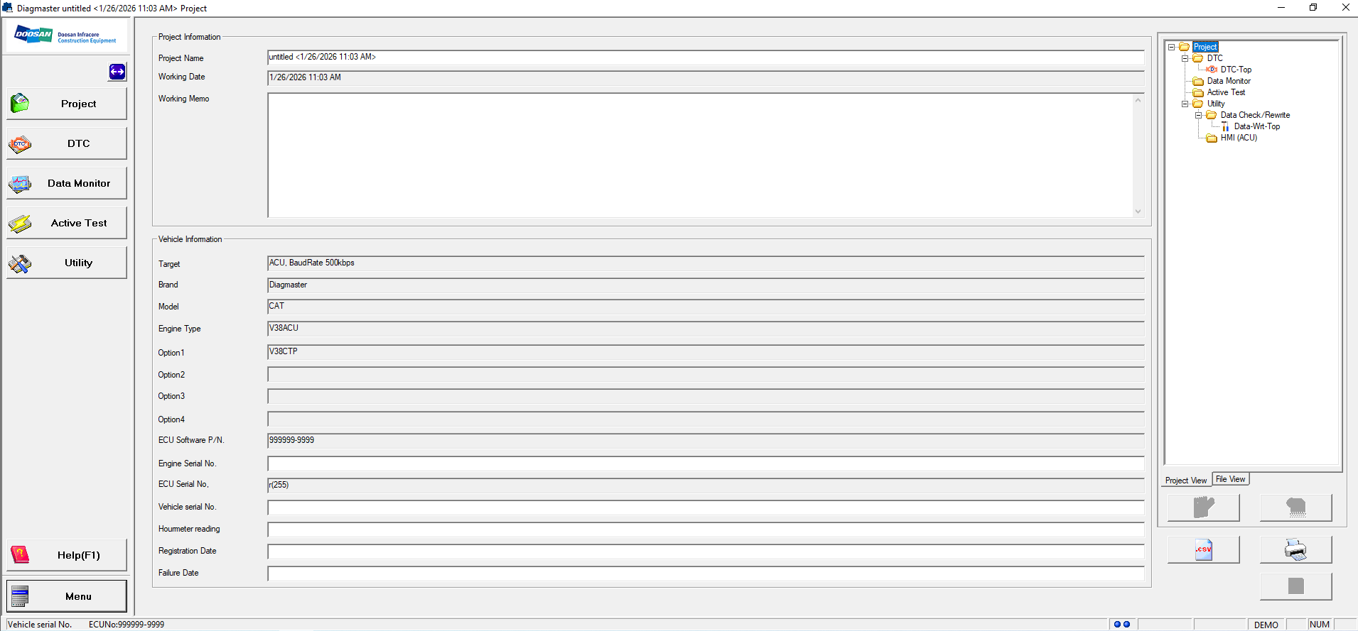 Bobcat Diagmaster Ver 4.3.1 Diagnostic Program 3