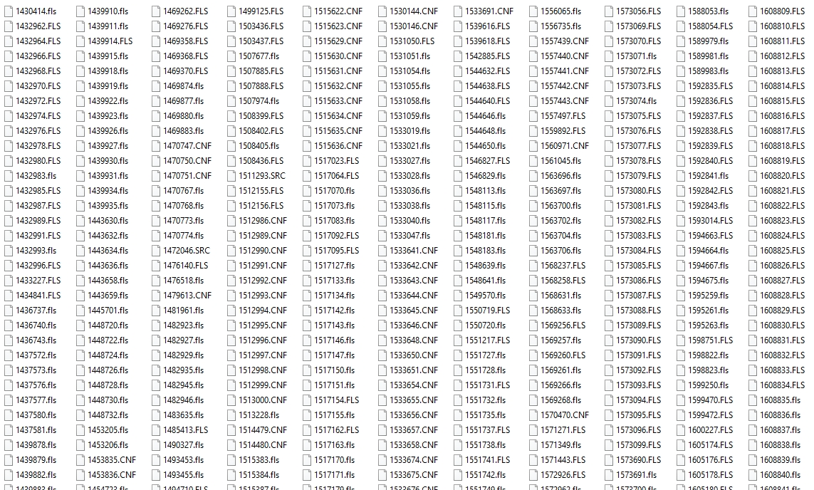 CAT FLASH FILES 49 GB Collection 3