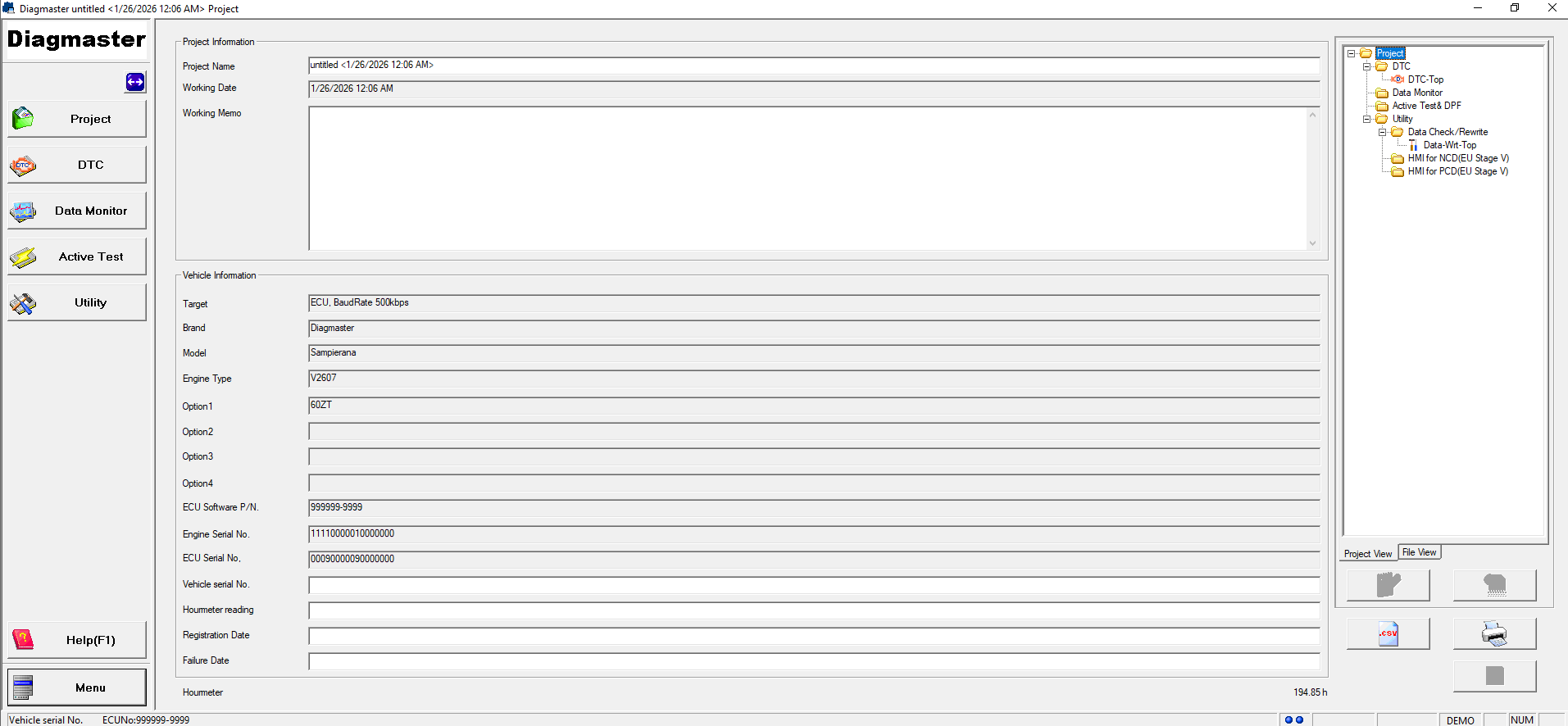 CNH Diagmaster Ver 25.09.01 Diagnostic Program 3