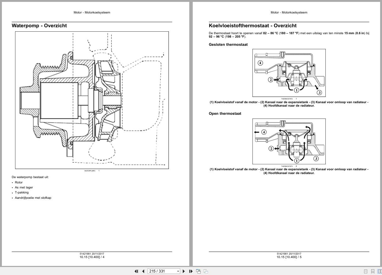 CNH Engine F3AFE613AA Cursor 10 Stage IIIB Service Manual 51421981 2017 NL (2)
