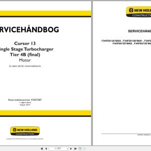 CNH Engine F3HFE613AB003 to F3HFE613GB002 Service Manual 47607287 2014 DK (1)