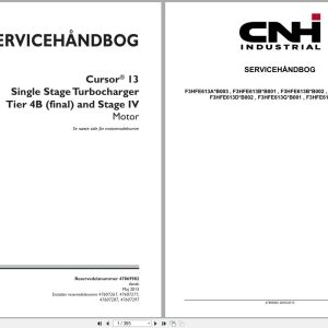 CNH Engine F3HFE613AB003 to F3HFE613GB002 Service Manual 47869982 2015 DK (1)