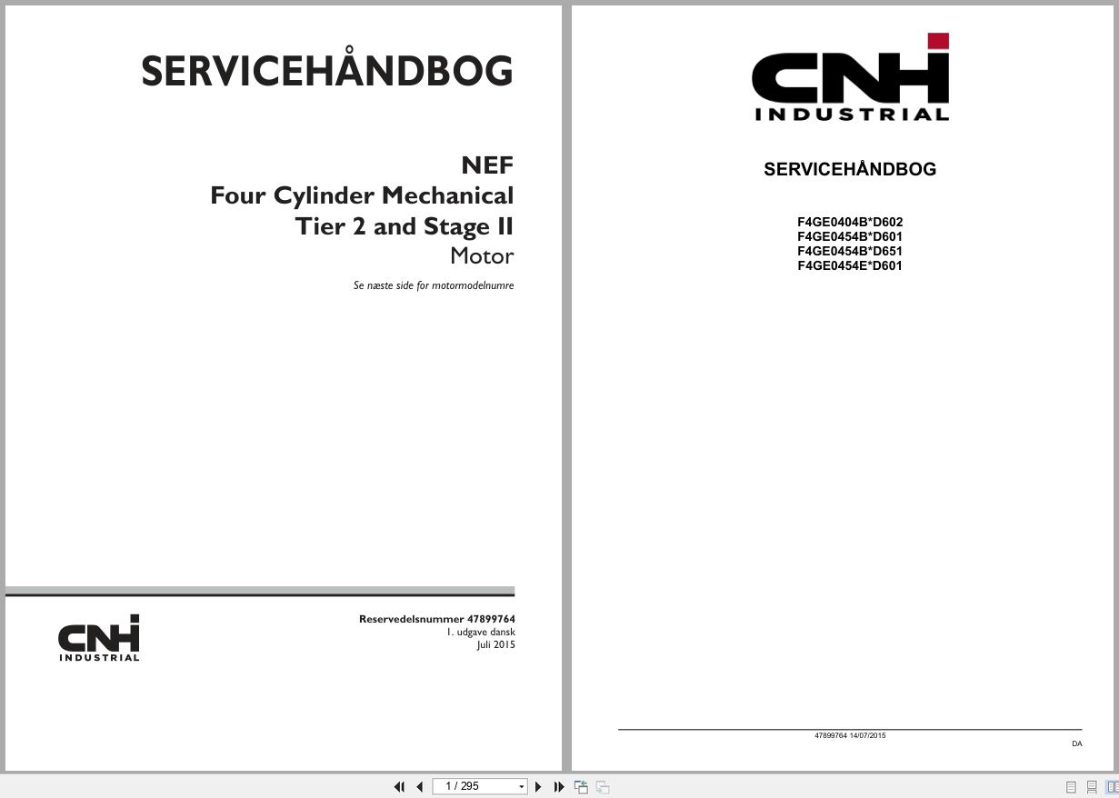 CNH Engine F4GE0404BD602 to F4GE0454ED601 Service Manual 47899764 2015 DK (1)