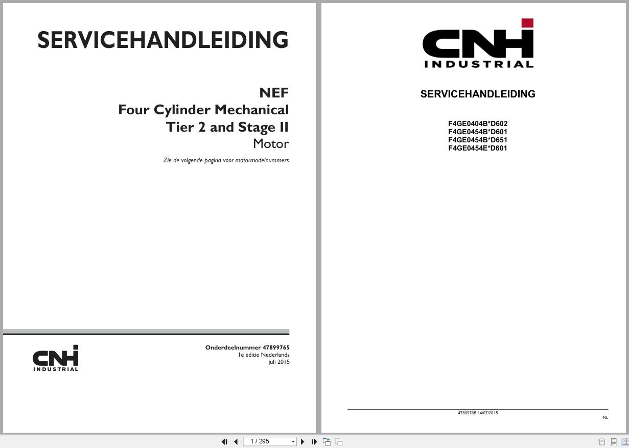 CNH Engine F4GE0404BD602 to F4GE0454ED601 Service Manual 47899765 2015 NL (1)