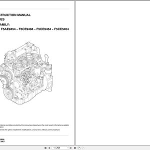 CNH Engine F5AE9484 to F5CE5454 Repair Instruction Manual 87693890 2007 (1)