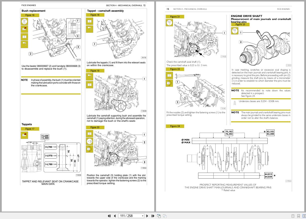 CNH Engine F5AE9484 to F5CE5454 Repair Instruction Manual 87693890 2007 (3)