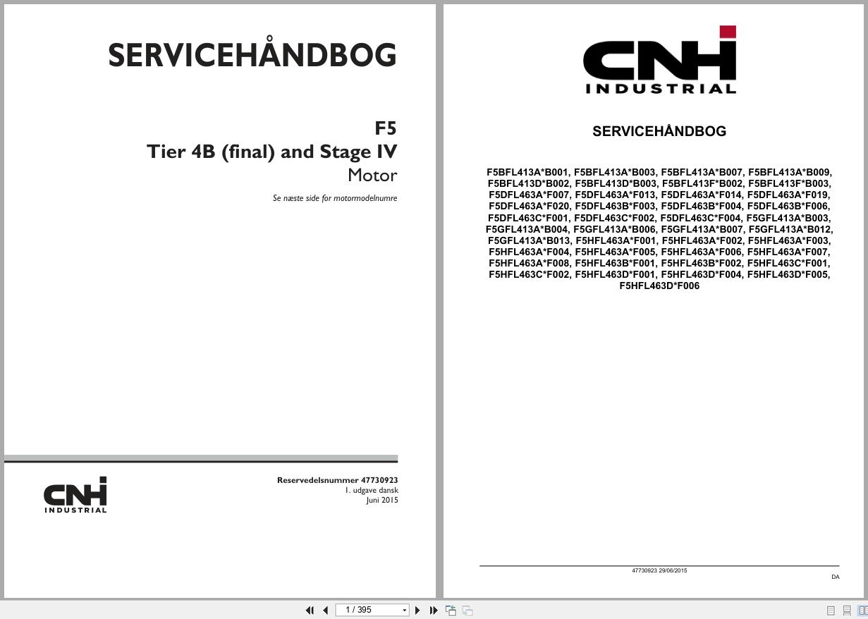 CNH Engine F5BFL413AB001 to F5HFL463DF006 Service Manual 47730923 2015 DK (1)