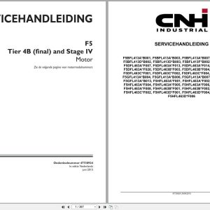 CNH Engine F5BFL413AB001 to F5HFL463DF006 Service Manual 47730924 2015 NL (1)