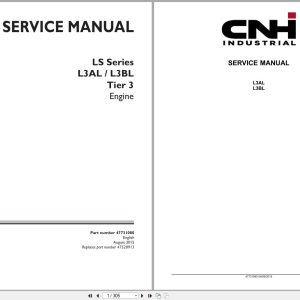 CNH Engine LS Series L3AL L3BL Tier 3 Service Manual 47731080 2015 (1)
