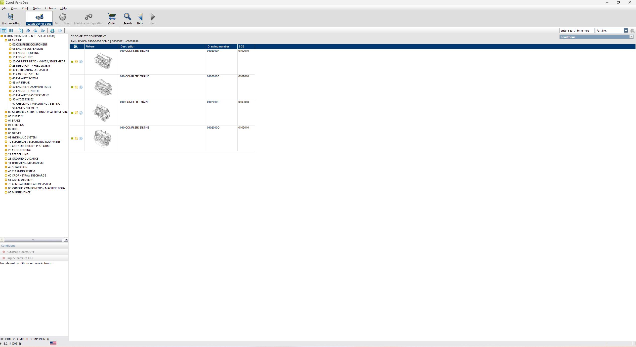 Claas Parts Doc 2.2 01.2026 915 EPC Spare Parts Catalog 8