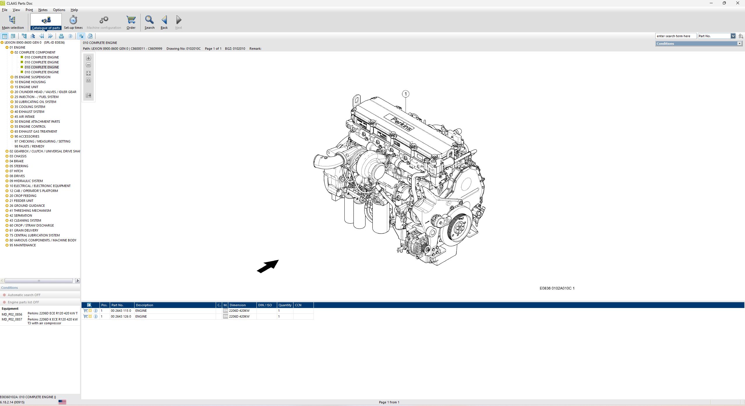 Claas Parts Doc 2.2 01.2026 915 EPC Spare Parts Catalog 89
