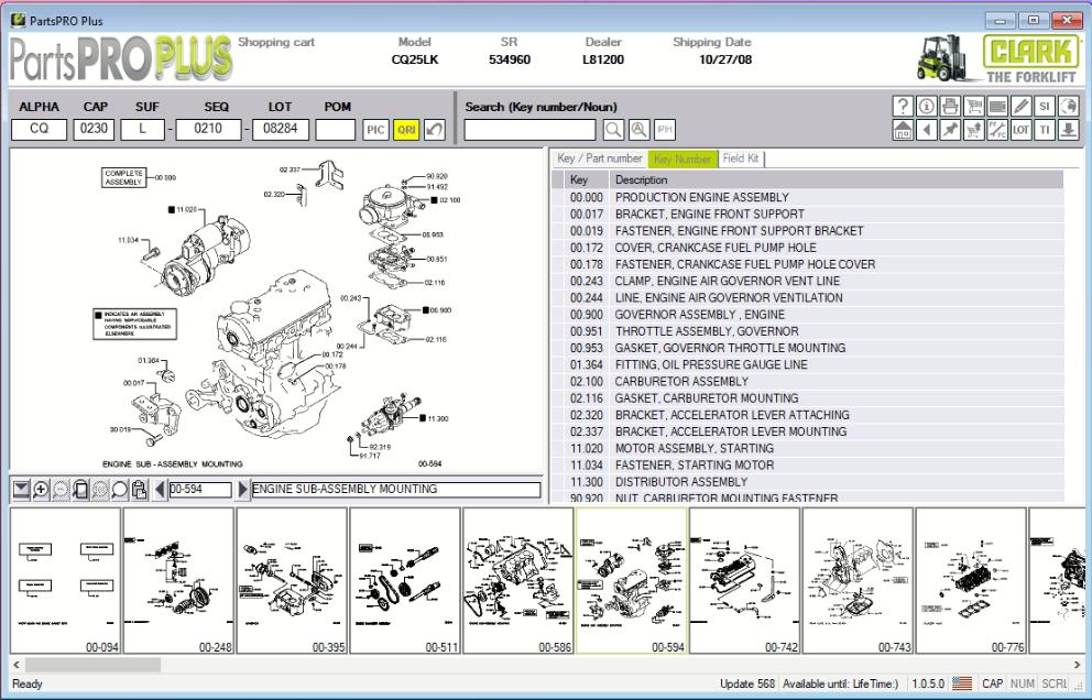 Clark ForkLift Parts Pro Plus EPC v568 01.2026 Spare Parts Catalog 4