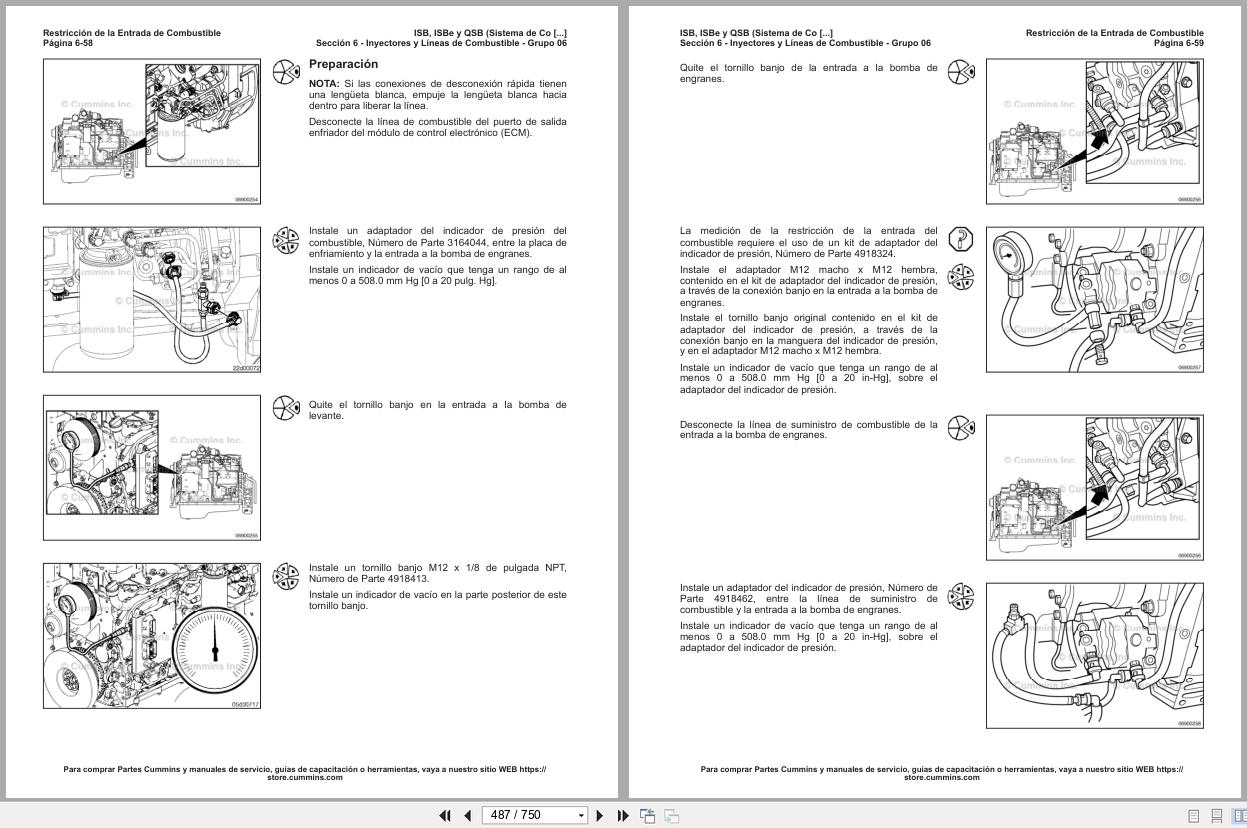 Cummins Diesel Engine ISBe ISB QSB Vol2 Service Manual 4017874 2023 ES (2)