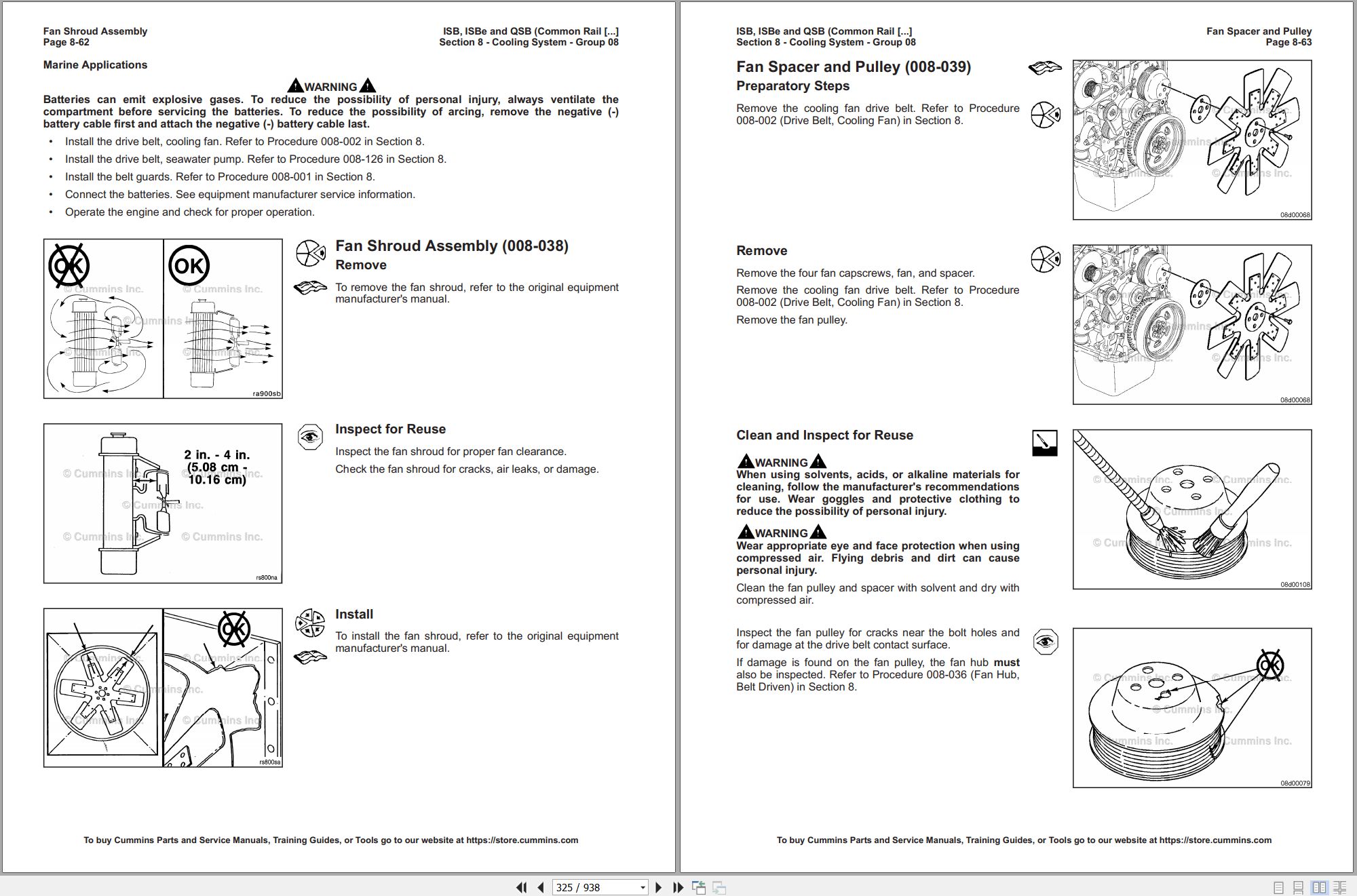 Cummins Diesel Engine ISBe ISB QSB Vol2 Service Manual 4021271 2020 (2)